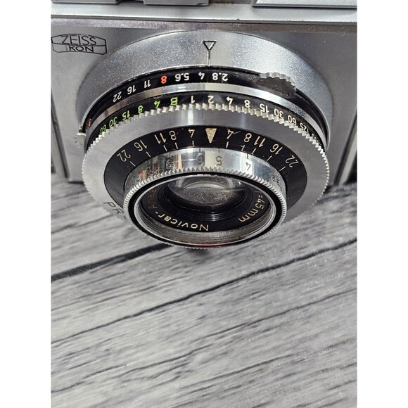 Vintage Zeiss Ikon Prontor-SVS Contina Film camera Made In Germany NOT TESTED - Picture 11 of 12